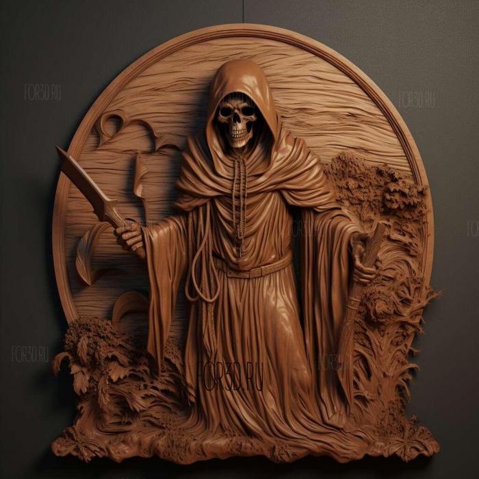 Reaper series 3 stl model for CNC